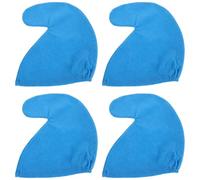 ERINGOGO 4 Piezas Gorros de Azul para Carnaval y Cosplay Sombrero Puntiagudo para Disfraces Navideños y Fiestas Temáticas de Duendes y