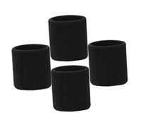 ERINGOGO 4 piezas Muñequera Deportiva Banda Elástica Absorbente de Algodón Soporte para Muñeca para Correr Ciclismo y Gimnasio Protección Estable y Absorción de Sudor
