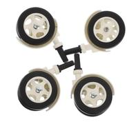 ERINGOGO 4 Piezas Ruedas paso a paso ruedas de repuesto para Walker para Walker plástico