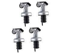 ERINGOGO 4 piezas Tapón Vertedor Aceite Boquilla Antigoteo con Sellado Hermético Diseño para Botellas Vinagre Práctico para Uso Diario Cocina