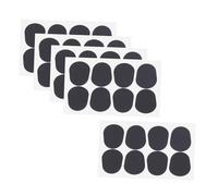 ERINGOGO 40 Almohadillas Protectoras Para Boquilla De Clarinete Almohadillas Autoadhesivas Para Boquilla De Saxofón Parches Finos Parches Negros