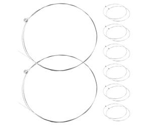 ERINGOGO 40 Unidades Cuerdas de Guitarra Acero Inoxidable Reemplazo para Guitarras Acústicas y Eléctricas Duraderas y Portátiles para Músicos y Actuaciones