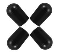 ERINGOGO 4piezas Almohadilla De Cuero Para Cordal De Contrabajo Punta De Repuesto Para Contrabajo Accesorios Para Protector De Punta De