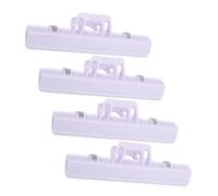 ERINGOGO 4piezas Clips Para Partituras Musicales Sujetadores De Música Para Violín Piano y Guitarra Accesorios Prácticos y Duraderos Macarón
