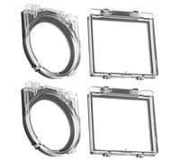 ERINGOGO 4piezas Cubiertas Protectoras de Botón de Encendido para Elevador Protector de Interruptor de Seguridad Prueba de Polvo para PC Ordenador Lavadora y Lavavajillas