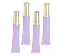 ERINGOGO 4piezas Esencia De Crema Para Ojos Tubos De Cabeza De Masaje Para Viajes y Uso Diario Como Envases De Cuidado Piel Reutilizables y Portátiles