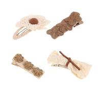 ERINGOGO 4piezas Horquillas Para Niñas Diseño Creativo y Bonitos Accesorios Para Cabello De Niño Niña y Niña Clips Antideslizantes y Duraderos Perfectos Para Diferentes Peinados y