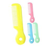 ERINGOGO 4piezas Peines De Seguridad Para Bebés Cepillo Para Pequeños Cuidado Del Cabello