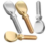 ERINGOGO 4piezas Tornillos De Abrazadera Para Saxofón y Tenor Repuesto De Tornillo Metálico Para Mástil De Saxofón Accesorio Para Instrumento Musical