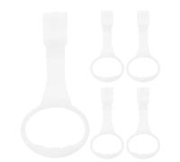 ERINGOGO 5 anillas para cuna de bebé - Accesorios de ayuda para ejercicios de marcha, herramienta de entrenamiento de marcha de pie de plástico, fácil de colocar para bebés y niños pequeños, color