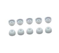 ERINGOGO 5 pares Almohadillas Repuesto Auriculares Tapones Transparentes Grandes para Auriculares In Ear Confort y Aislamiento Sonoro