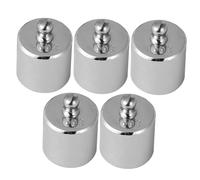 ERINGOGO 5 Pesas de Calibración de 100 G Superficie Cromada Resistentes a Oxidación para Calibrar Balanzas Electrónicas en Laboratorios y Comercio