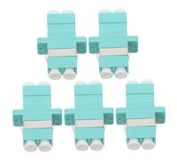 ERINGOGO 5 Piezas Adaptador De Fibra Óptica LC Conector De Cable De Fibra para Redes para Cables De Conexión Entornos De Oficina