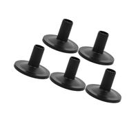 ERINGOGO 5 Piezas Mangas De Platillos Platillo De Manga De Tambor Accesorios De Tambor Protector Accesorios De Fundas De Repuesto Para Platillos Cubrir Black El Plastico