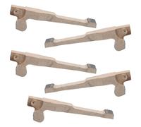 ERINGOGO 5 Piezas Piano Jack Flange Wooden Action Parts For Upright And Vertical Piano Mechanism Repair Wear-resistant Replacement Tools