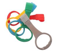 ERINGOGO 5 Piezas Pull Up Rings For Walking Practice Playpen Handle Grips With Installation Safe Stand Up Training Rings For Cribs And Playpens