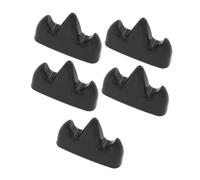 ERINGOGO 5 piezas Soporte para Baquetas de Percusión Negro Soporte Compacto y Práctico para Palillos de de Lengua Accesorio para Músicos Principiantes Almacenamiento Fácil y