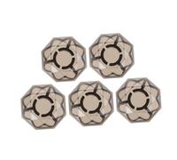 ERINGOGO 5 piezas Tapa Protectora para Pedal de Efectos de Guitarra Duradera Forma de Diamante para Interruptores Fácil Instalación y Estabilidad Mejorada Accesorios para Pedales Comunes