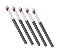 ERINGOGO 5 Pinceles Correctores Planos y Angulares de Fibras Sintéticas para Aplicación Precisa y Mezcla de Base Líquida, Contorno y Maquillaje Facial