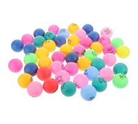 ERINGOGO 50 Piezas Bolas Numeradas para Lotería Reutilizables de Plástico para Fiesta y Sorteos Diseño Esférico Duradero y Fácil de Transportar