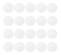 ERINGOGO 50 protectores para insignias: cubiertas redondas transparentes de 63 mm/2,48" para insignias de 58 mm/2,28", película resistente a los arañazos para exhibición y almacenamiento