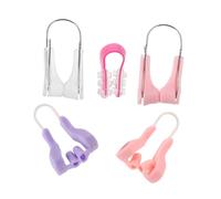 ERINGOGO 5piezas Pinzas Moldeadoras Clip Nasal Adelgazante Invisible Silicona Para Mejorar La Del Puente Nasal