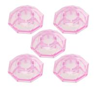 ERINGOGO 5piezas Tapa De Pedal De Guitarra Forma De Diamante Protección De Plástico Para Pedales De Efectos Eléctricos Mejora El Estilo y Durabilidad De Tu Pedalboard