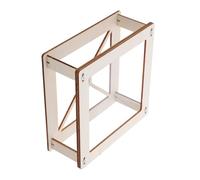 ERINGOGO 6 Juegos Proyector Pirámide Holográfico para Smartphone Kit DIY Educativo sin Gafas Soporte de Prisma para Exhibiciones Científicas y Aula Casa