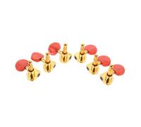 ERINGOGO 6 Piezas Clavijas de Afinación para Guitarra Folk Acústica Enrollador de Clavijas Sistema de Afinación de Cuerdas para Guitarra Uso Conciertos y Prácticas