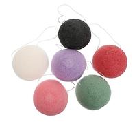 ERINGOGO 6 Piezas Esponjas Faciales Naturales Mágicas Unidades Exfoliantes Suaves Reutilizables para Limpieza Profunda y Cuidado de Sensible