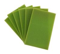 ERINGOGO 6 Piezas Filtro Esponja para Acuario Esponja Prefiltro Reutilizable y Gruesa Lámina Filtrante para Tanque de Peces Compatible con Agua Dulce y