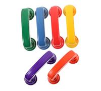 ERINGOGO 6 Piezas Juguete Teléfono para Colores Brillantes Plástico Herramienta de Pronunciación para Aula y del