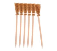ERINGOGO 6 Piezas Lápices Escoba de Bruja para Halloween de Lápices de Escritura Ergonómicos y Resistentes Herramienta de Dibujo Creativa para y Profesionales