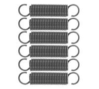 ERINGOGO 6 Piezas Muelle de Extensión de Gancho Largo para Sillón | Repuesto para Mecanismo y Enlace de Muebles, Instalación Fácil, Uso en Taller DIY y Exterior