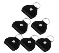 ERINGOGO 6 Piezas Porta Púas De Guitarra Cuero PU Estuche para Púas De Guitarra Unidades para Guardar Viajes