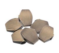 ERINGOGO 6 Piezas Sombrero De Afinación De Guitarra Metal Color Antiguo Tapa De Clavija De Guitarra Acústica Perilla De Afinación De Repuesto Botones De Clavijero Para Afinador