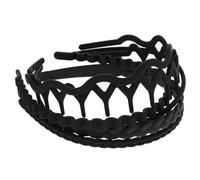 ERINGOGO 6 piezas Unidades Diademas Onduladas con Dientes para Mujer Sujetador de Cabello Ligero y Cómodo Accesorio Simple para Uso Diario y Lavado Facial