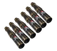 ERINGOGO 6 Piezas Unidades Telescopios Pirata de Plástico Monoculares para Telescopios Portátiles para Disfraces y Fiestas Temáticas Pirata