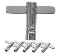 ERINGOGO 6piezas Tecla De Batería Regulador De Batería De Llaves De De Instrumentos De Percusión Para Ajustar La Afinación De De Ensayo o