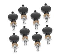 ERINGOGO 8 Piezas Afinadores para Ukelele Metálicos de Profesional con Perillas Antideslizantes Diseño de Varilla Recta para Preciso Compatibles con Varios Modelos para Músicos