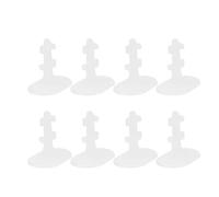 ERINGOGO 8 Piezas Soporte para Pies de Muñeca para Exhibir Ropa y Vestidos de Boda Soporte Modelo para Mostrar Prendas y Accesorios para Casas de Muñecas y Regalos Infantiles