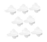 ERINGOGO 8piezas Anclajes De Pared Sin Taladro Anclaje De Seguridad Para Estantería y Muebles Correas De Sujeción