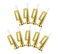 ERINGOGO 9 Piezas Trompetas de Plástico para Bocinas de Animación Portátiles y Livianas Juguetes Ruidosos para Actividades al Aire Deportivos para Pequeños
