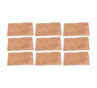 ERINGOGO 9piezas Corcho de Saxofón para Soprano y Tenor Láminas de Corcho Reemplazo Accesorios de Mantenimiento para Saxofón y Clarinete