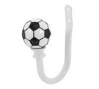 ERINGOGO Abrazadera para Cortina en Forma de U, Soporte de Pared Color Claro, Gancho Resistente de Resina y Metal, Sujeción Decorativa para Cortinas y Accesorios de Hogar