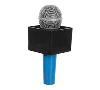 ERINGOGO Accesorios de Micrófono Simulados Estación de Bandera para Karaoke Disfraces Recuerdos de Fiesta para Micrófono de Juguete Falso