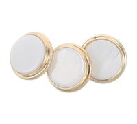 ERINGOGO Accesorios para Trompeta 3piezas Tapas de Válvulas de Metal y Concha, Repuestos para Botones de Dedo que Mejoran la Calidad del Sonido