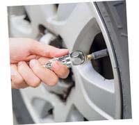 ERINGOGO Adaptador de Inflador para Ruedas de Coche con Clip y Cierre Conector Rápido de Aire de Cobre Compatible con Compresores y Neumáticos Diseño Robusto y Fácil de Usar