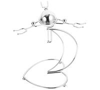 ERINGOGO Adorno de Escritorio Metalico Balance Físico Figura Creativa de Tres Personas Decoración Elegante para Oficina y Estantería Juguete Colgante Relajante para Regalo