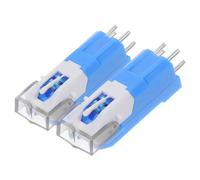 ERINGOGO Agujas De Repuesto Para Tocadiscos Modelo 16, Paquete De 2 Unidades, Compatibles Con Varios Modelos, Diseño Duradero y Fácil Reemplazo Para Mejorar La Experiencia De Audio Vinyl